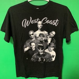West Coast Hip-Hop Legends T-Shirt